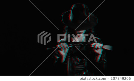 Sexy female dominant mistress with a whip flogger for punishment for BDSM sex with submission and domination Sexy female dominant mistress with a whip flogger for punishment for BDSM sex with submission and domination 107849206