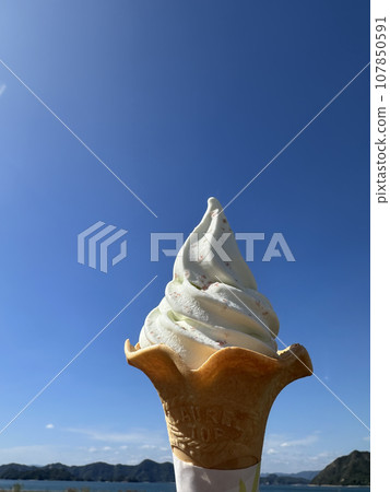 Delicious Hakata salt ice cream 107850591