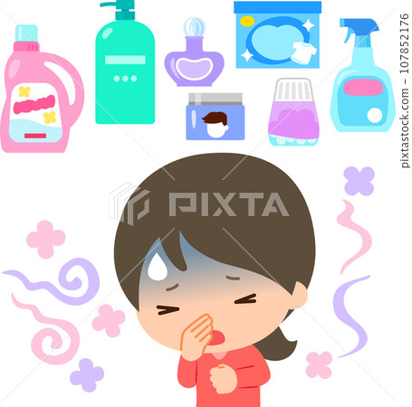 女性飽受合成香料氣味之苦,香水受損 女性飽受合成香料氣味之苦,香水受損 107852176