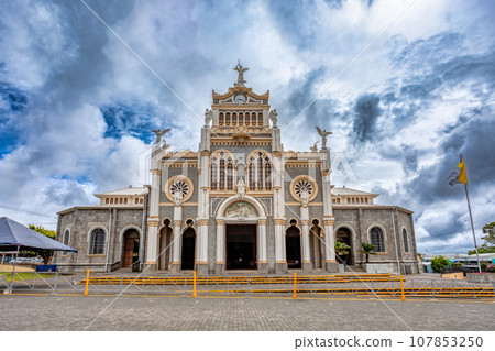 The cathedral Basilica de Nuestra Senora de los Angeles in Cartago in Costa Rica 107853250
