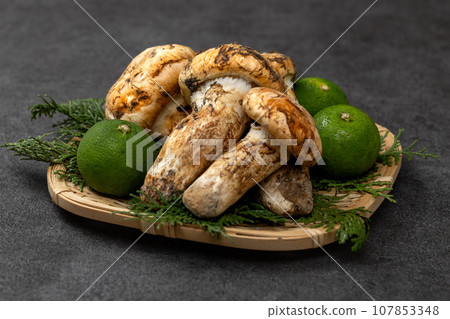 Autumn taste Matsutake 107853348