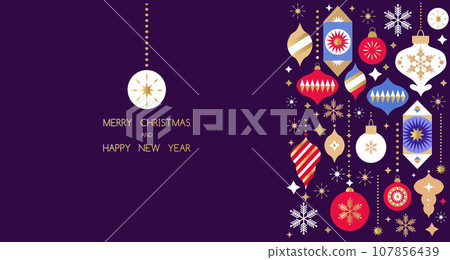 Happy New Year banner 21 107856439