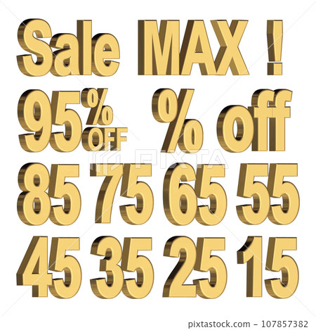 3DCG [Sale/Sale] Gold, Gold 107857382