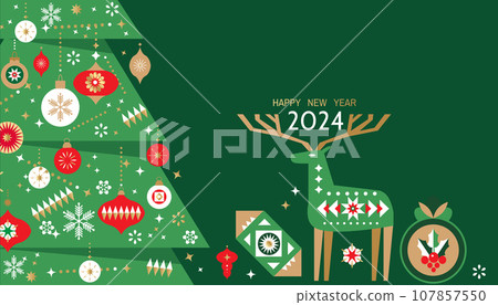 Happy New Year banner 35 107857550