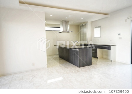新建的時尚廚房 107859400