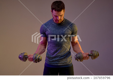 young ambitious man burning Calories, Fat, and Controlling Diabetes young ambitious man burning Calories, Fat, and Controlling Diabetes 107859796