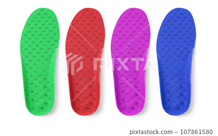 Medical insoles. Isolated orthopedic insoles 107861580