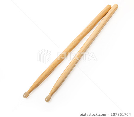 The drumstick is isolated 107861764