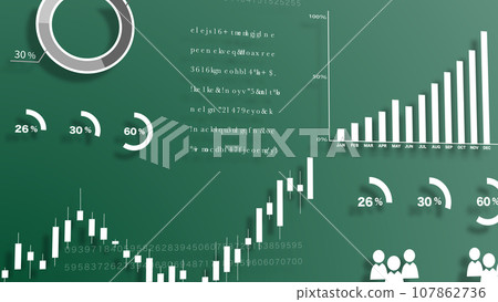 Infographic background color background graph is white Infographic background color background graph is white 107862736