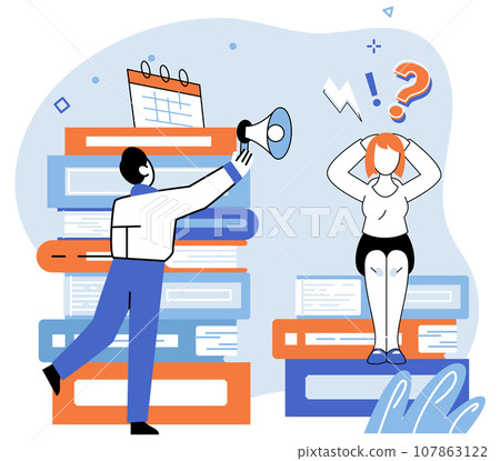 Self development concept. Idea of personal growth and progress. Learning and education. People study with books. Successful career start with knowledge improvement. Self-management, training, practice 107863122