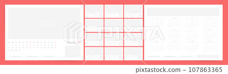 2024 Calendar Design. Minimal Design Theme. Week Begins on Sunday. Professional Business and Office Desktop Planner. English Vector Format. 2024 Calendar Design. Minimal Design Theme. Week Begins on Sunday. Professional Business and Office Desktop Planner. English Vector Format. 107863365