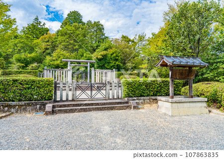 Ukyo Ward, Kyoto City, Mausoleum of the 52nd Emperor Saga, Mt. Saga Ukyo Ward, Kyoto City, Mausoleum of the 52nd Emperor Saga, Mt. Saga 107863835