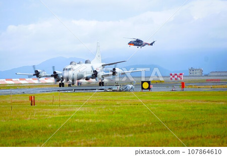 p-3 patrol aircraft and ch-101 107864610