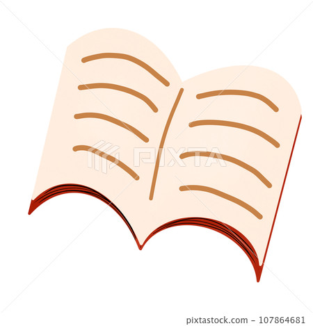 the view of the open book the view of the open book 107864681