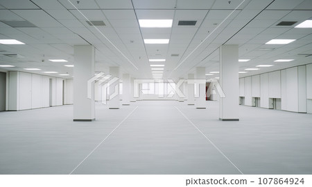 Conference room office no furniture background material 107864924