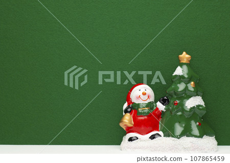 snowman christmas image background 107865459