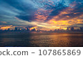 panorama of sea sunset, Phuket , Thailand 107865869