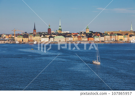 Stockholm cityscape Sweden Scandinavia Stockholm cityscape Sweden Scandinavia 107865957