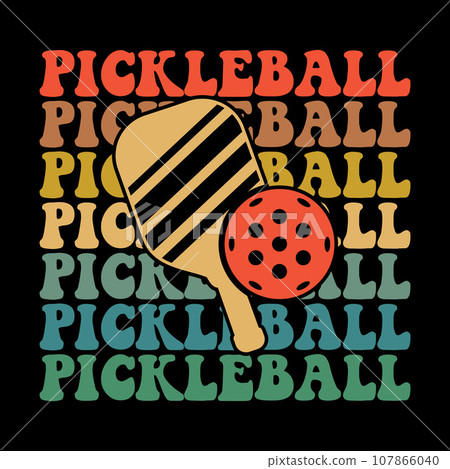 pickleball tshirt designs vector pickleball tshirt designs vector 107866040