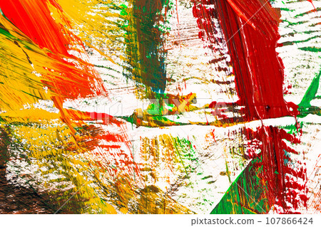board with paint stains board with paint stains 107866424