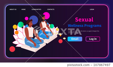 people sitting lotus pose sexual wellness programs human sexuality concept horizontal 107867497