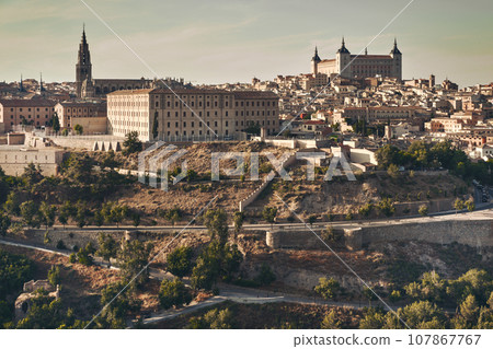 Castle of Toledo city. Castile and Leon. Spain 107867767