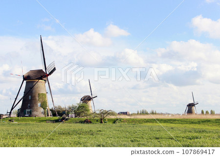 Dutch windmills Dutch windmills 107869417