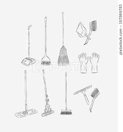 Floor cleaning tools accessories 107869783