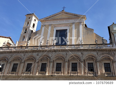Church of the Twelve Holy Apostles or Santi Dodici Apostoli , Rome, Italy 107870689