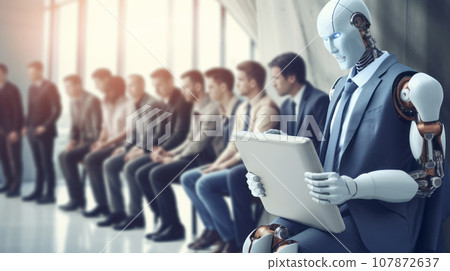 Interview for Job Robot in Queue Interview for Job Robot in Queue 107872637