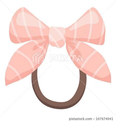 Hair accessory icon. Care and clip hairnine. Illustration of accessory for woman, hair fashion items. Hair fix element Hair accessory icon. Care and clip hairnine. Illustration of accessory for woman, hair fashion items. Hair fix element 107874041