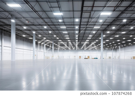 Modern Empty Storage Facility 107874268