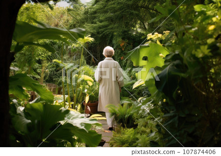 Serene Garden Time with Mom Serene Garden Time with Mom 107874406