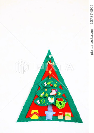 手工聖誕花圈2 107874805