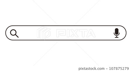語音輸入的搜尋視窗。帶有麥克風圖示的搜尋字段。 語音輸入的搜尋視窗。帶有麥克風圖示的搜尋字段。 107875279