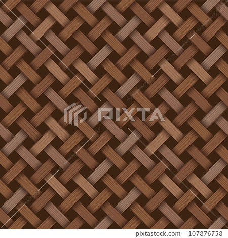 Bamboo woven pattern Bamboo woven pattern 107876758