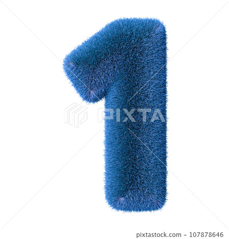 Number 3D Render Number 3D Render 107878646