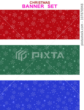 聖誕背景橫幅集 107878948