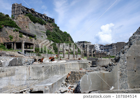 Ruins of Hashima, Nagasaki Ruins of Hashima, Nagasaki 107884514