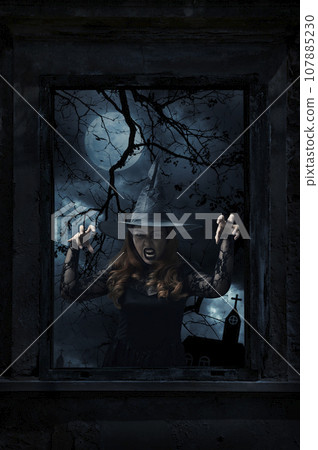 Halloween mystery concept 107885230