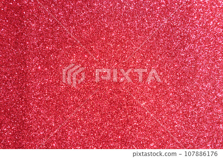 Red glitter texture abstract background 107886176