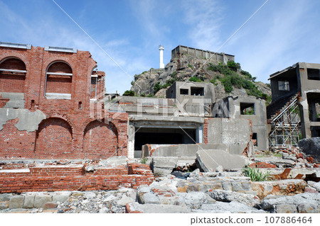 Ruins of Hashima, Nagasaki 107886464