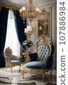 Luxurious chandelier 107886984