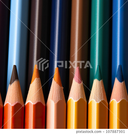 Colored pencils Colored pencils 107887301
