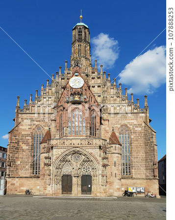 Nuremberg, cathedral of Our Lady, Bavaria 107888253
