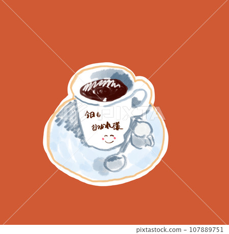 累了的咖啡 107889751