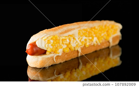 Hotdog in the lower right corner for Hotdog in the lower right corner for 107892009