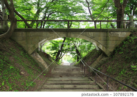 Eboshiyama Hachimangu Shrine with a sacred atmosphere_Nanyo City, Yamagata Prefecture Eboshiyama Hachimangu Shrine with a sacred atmosphere_Nanyo City, Yamagata Prefecture 107892176