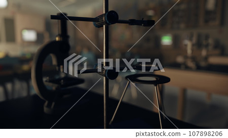 A close up of a metal object on a table A close up of a metal object on a table 107898206