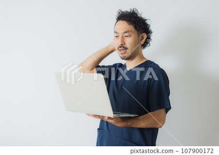 醫生與疲憊的表情 107900172
